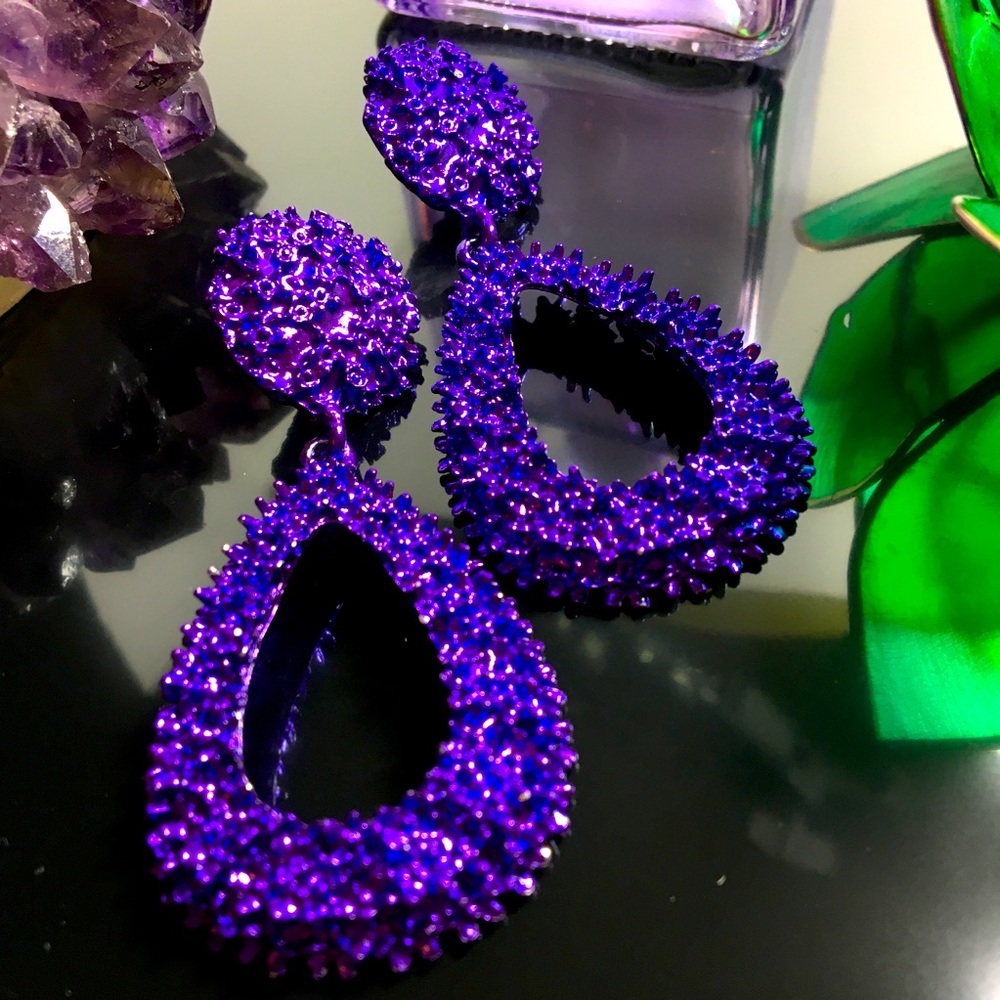 Purple Passion earrings!